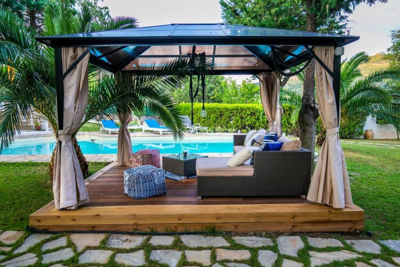 Villa Euphoria Theológos Exterior foto